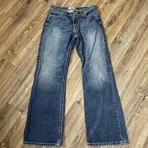 BKE Jeans TYLER Straight Mid Rise Medium Wash Denim Mens 30x32 Western
